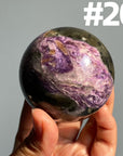 Charoite Sphere