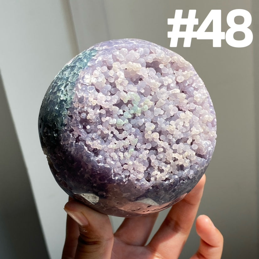 Grape Agate Sphere