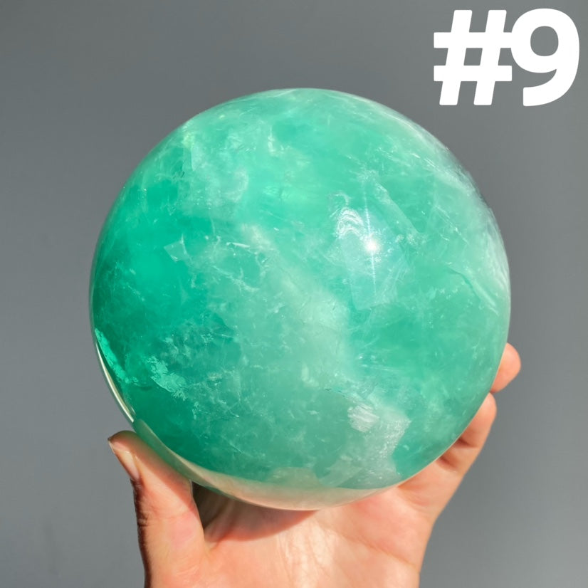 Baja Fluorite Big Spheres