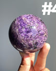 Charoite Sphere