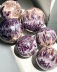 Feather Amethyst Sphere