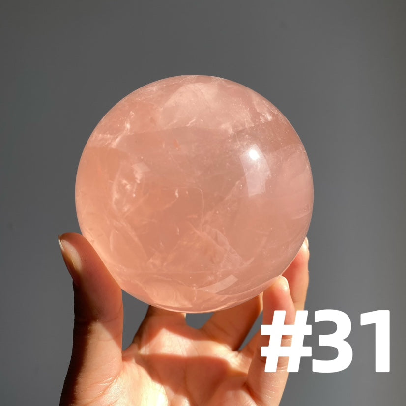 Rose Quartz Big Spheres