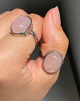 Rose Quartz Rings