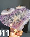 Druzy Agate Big Moons and Hearts