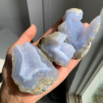 Blue Lace Agate Raw