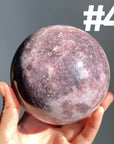 Lepidolite Big Sphere