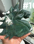 Moss Agate Unicorn