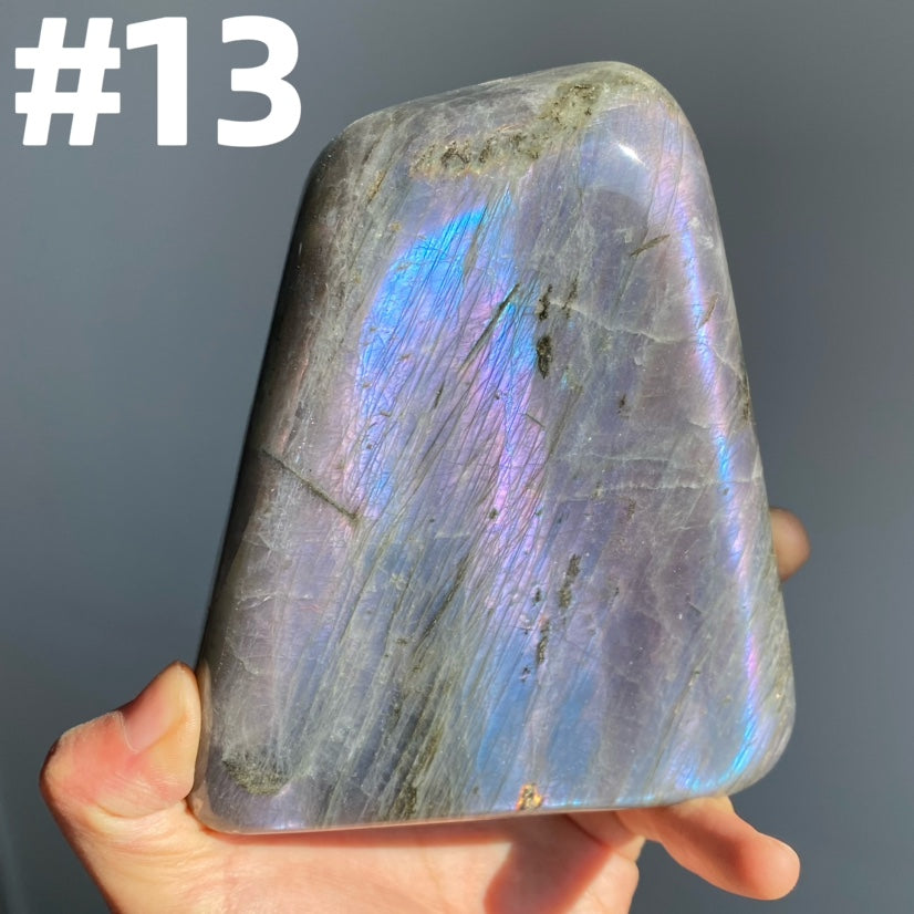 Purple Flash Labradorite Freeform