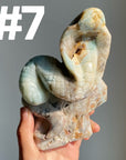 Sky Blue Quartz Snake