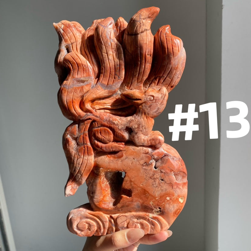 Big Pink Agate Carvings – Simmon Crystal Wholesale