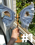 Druzy Agate Butterfly Wings