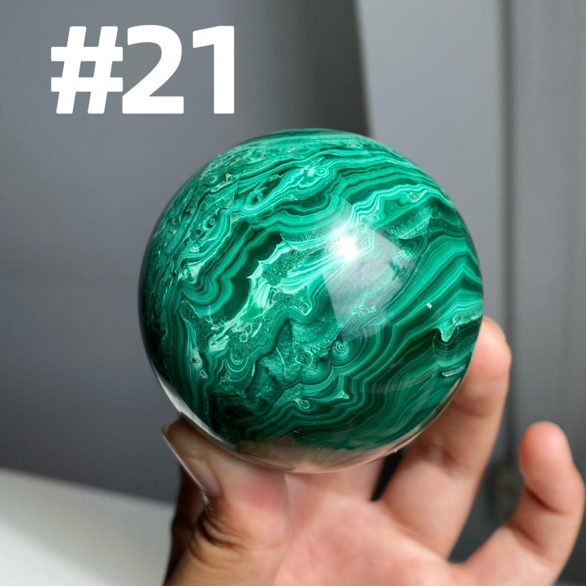 Malachite Big Spheres