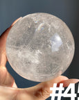 Clear Quartz Spheres