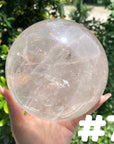 Clear Quartz Spheres