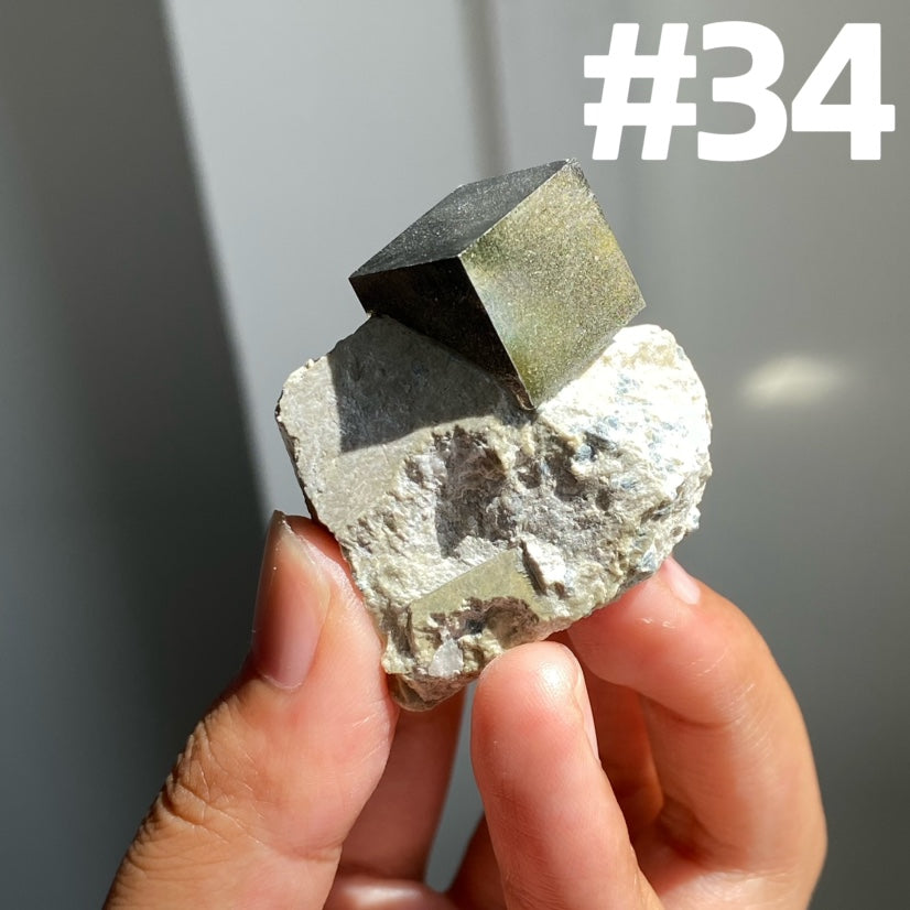 Pyrite Cube Specimen