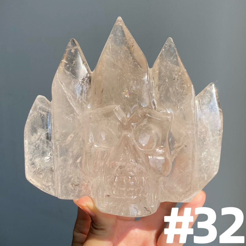 Quartz Skulls
