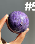 Charoite Sphere