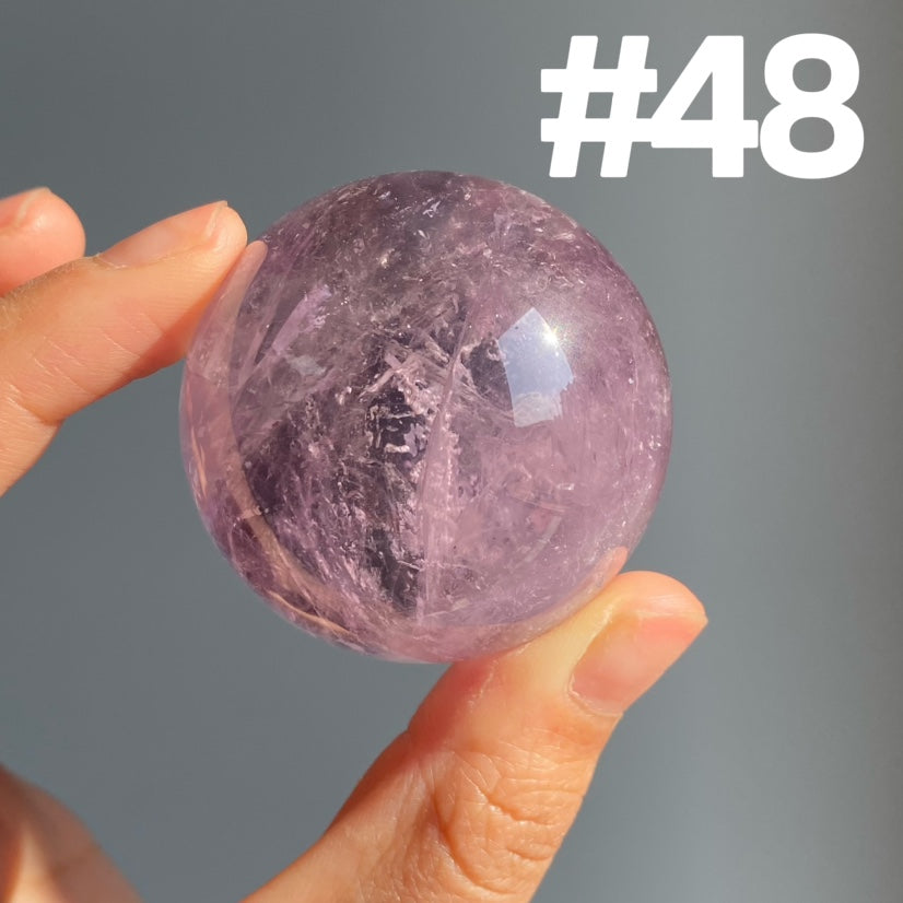 Amethyst Spheres