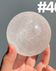 Clear Quartz Spheres