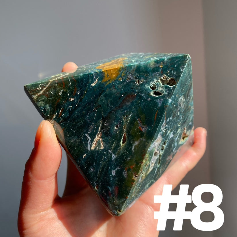 Ocean Jasper Big Pyramid