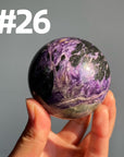 Charoite Sphere