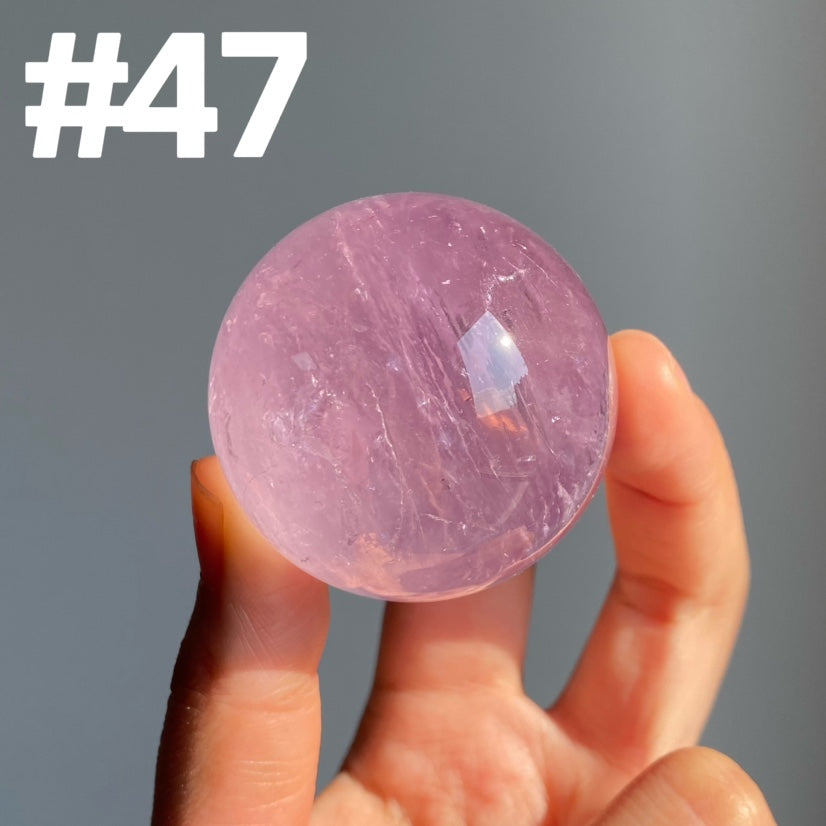 Amethyst Spheres