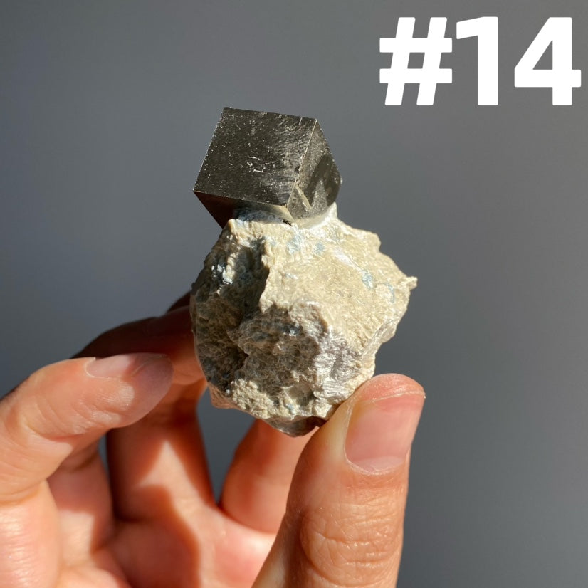 Pyrite Cube Specimen