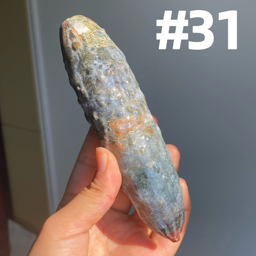 Moss Agate Cucumber