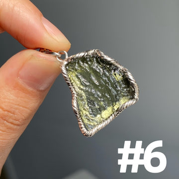 Genuine Moldavite Pendant