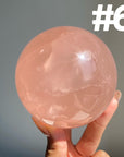 Rose Quartz Big Spheres