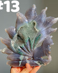 Druzy Agate 9 Tailed Fox(imperfect)