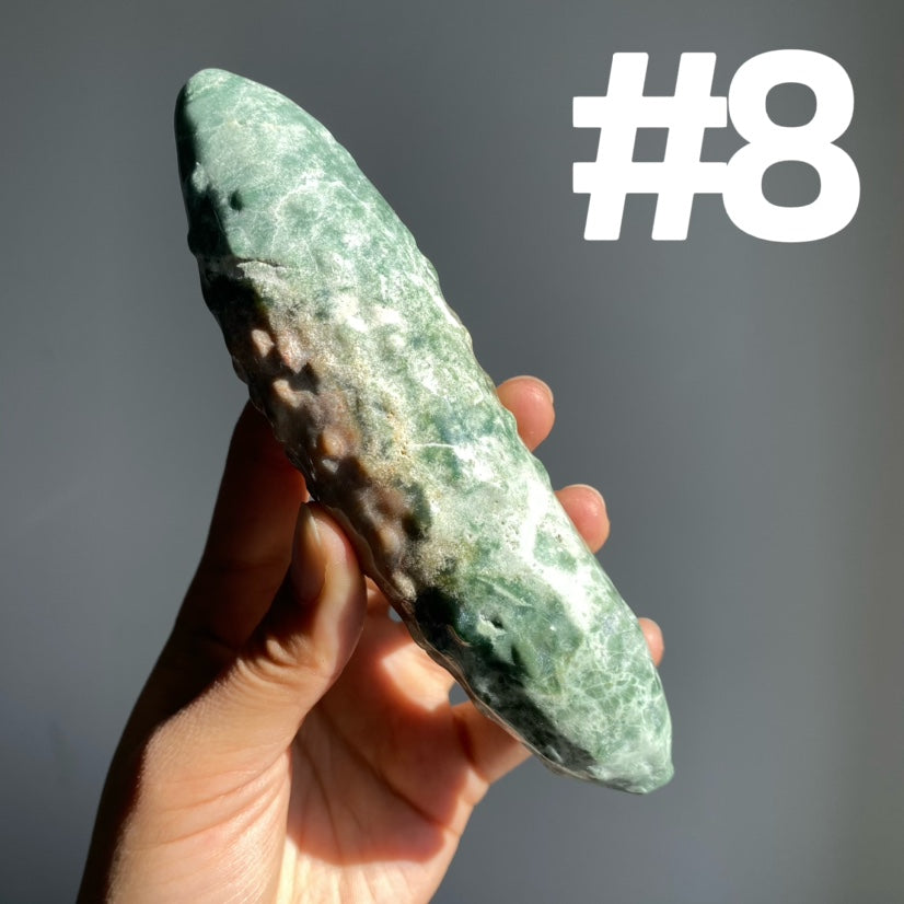 Moss Agate Cucumber