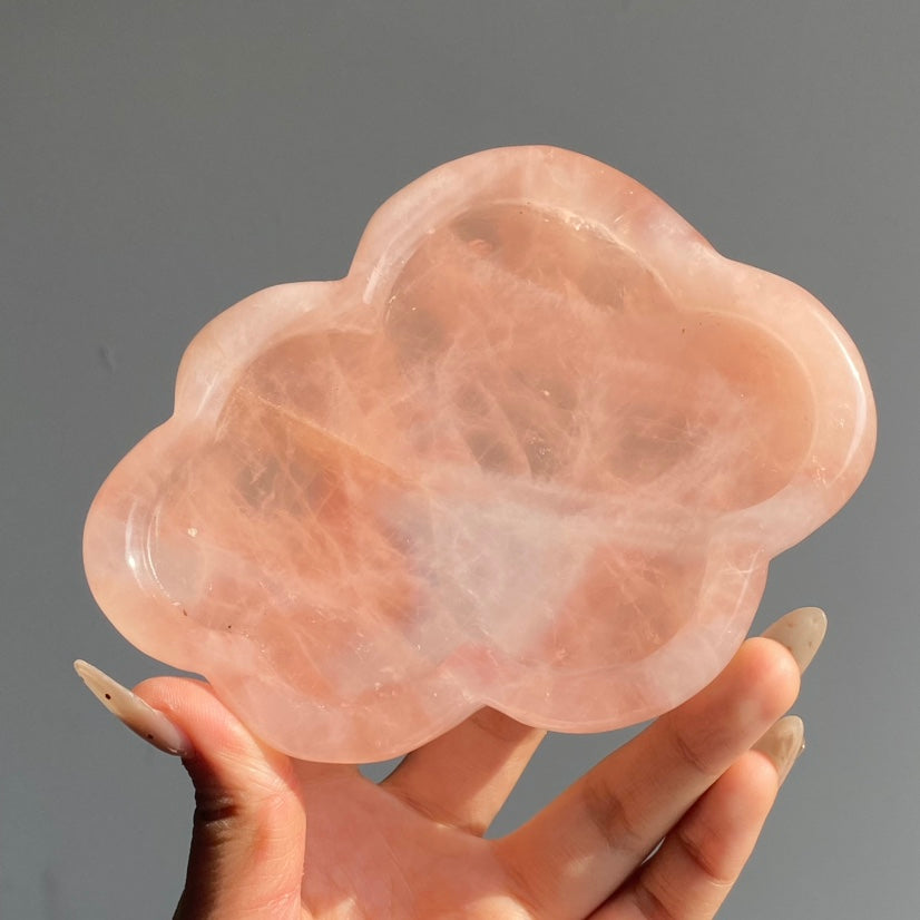 Rose Quartz Cloud Tray