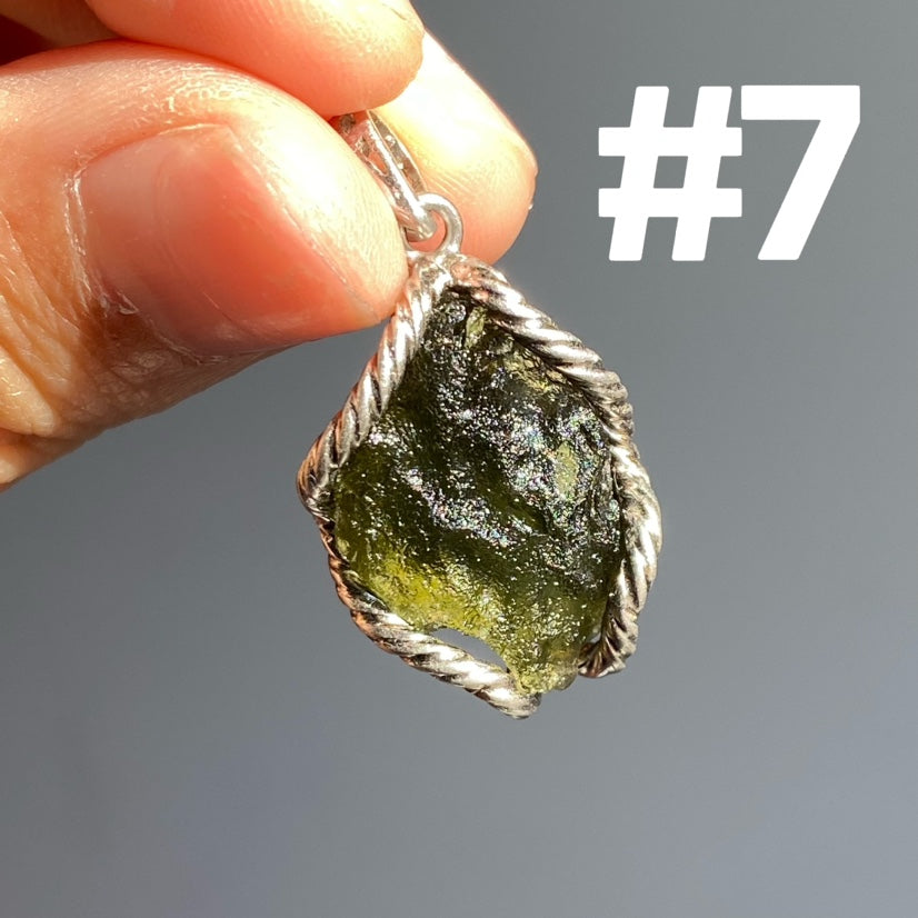 Genuine Moldavite Pendant