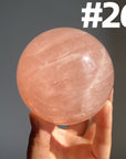 Rose Quartz Big Spheres