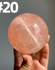 Rose Quartz Big Spheres