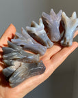Druzy Agate Dragons