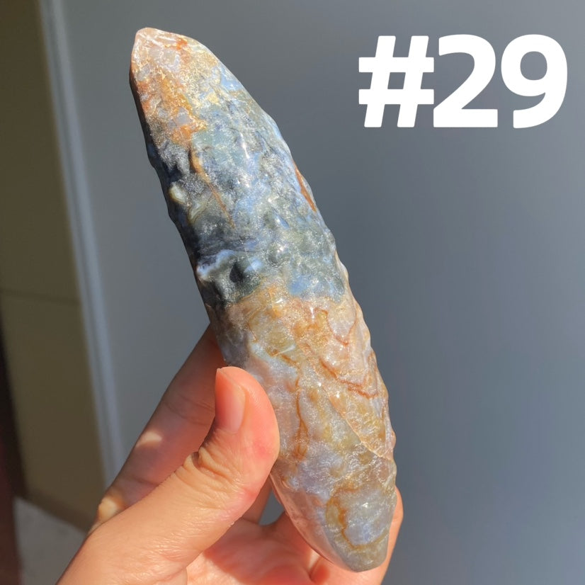 Moss Agate Cucumber