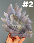 Druzy Agate 9 Tailed Fox(imperfect)