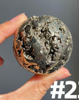 Pyrite Druzy Sphere