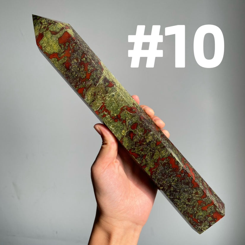 Dragon Blood Jasper Big Towers