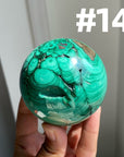 Malachite Big Spheres