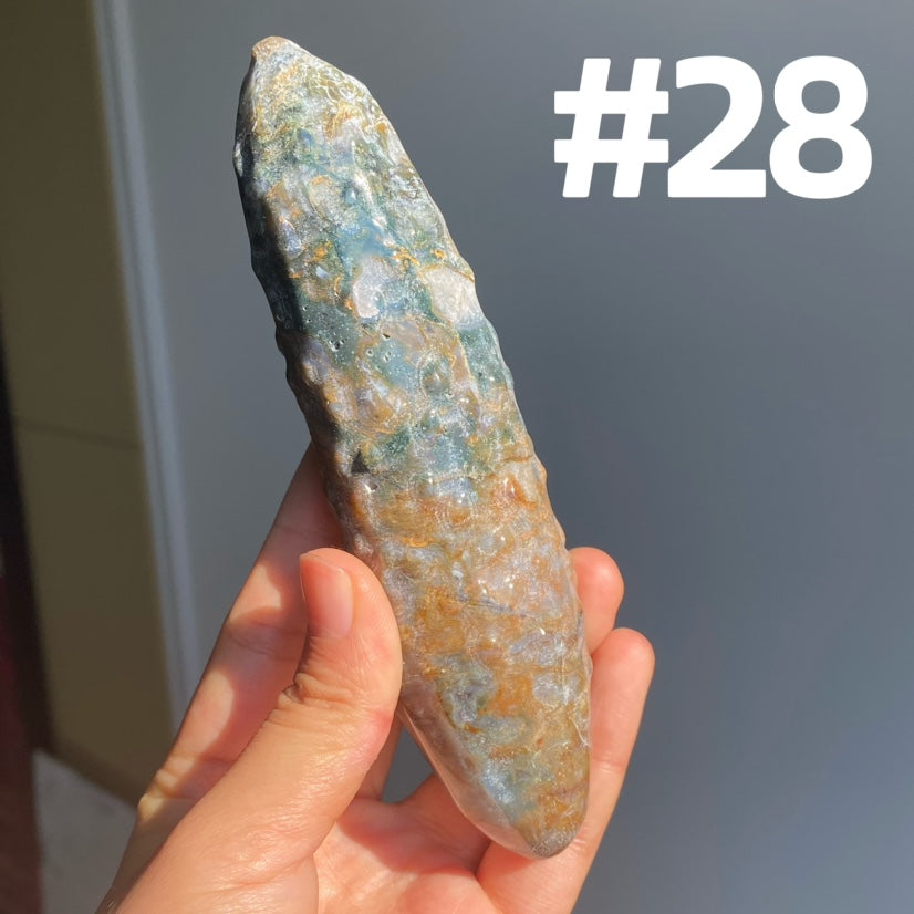 Moss Agate Cucumber