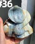 Sky Blue Quartz Snake
