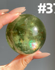 Apple Green Fluorite Sphere