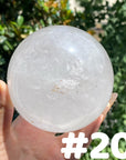 Clear Quartz Spheres