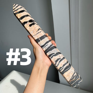 Pink Zebra Jasper Big Tower