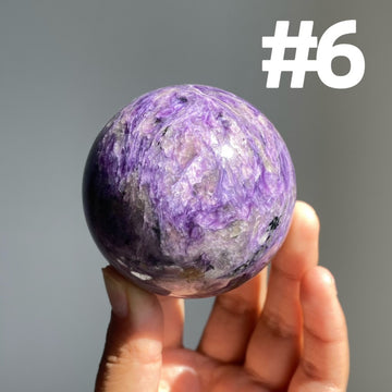 Charoite Sphere