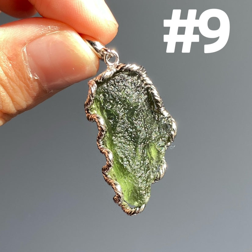 Genuine Moldavite Pendant