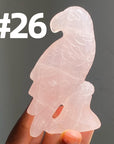 Rose Quartz Parrot